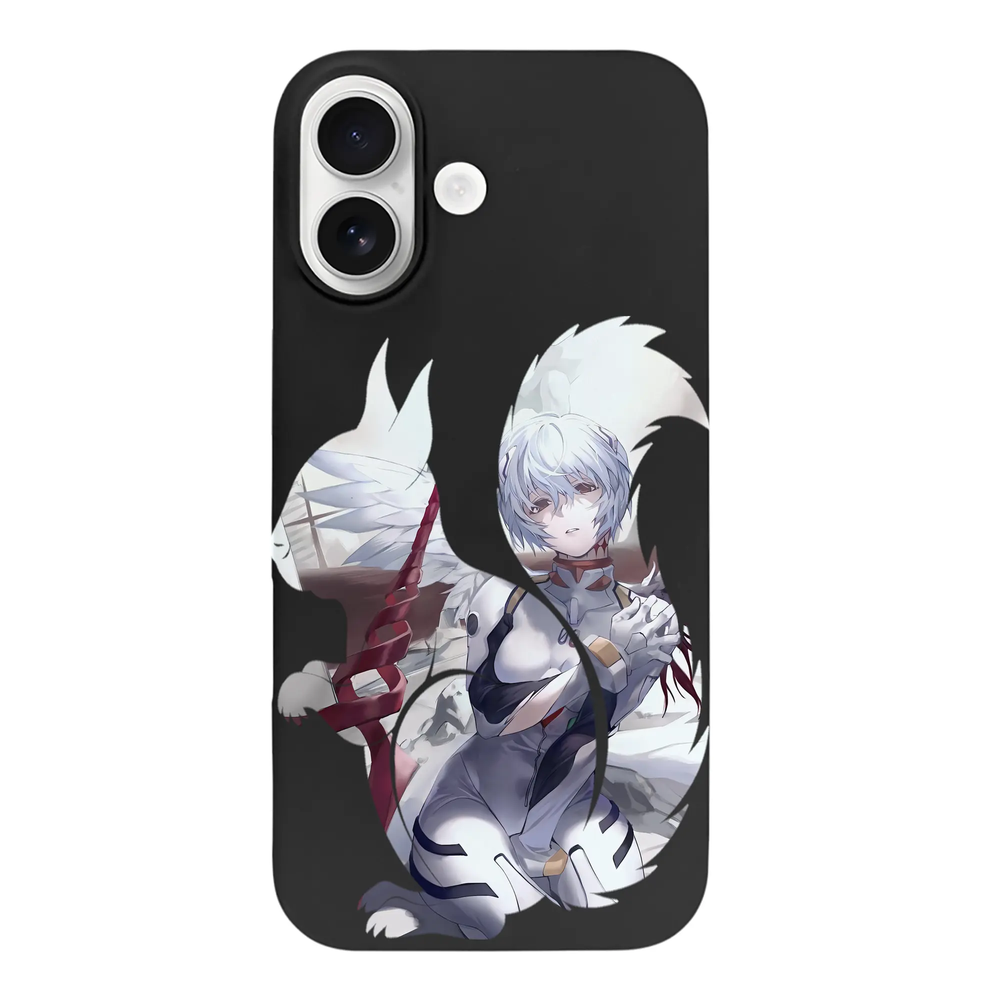 エヴァンゲリオン グッズ,綾波レイ - iPhone 17 シリーズ シリコンケース 薄型 耐衝撃 指紋防止 ソフトタッチカバー 精密フィット 傷防止 保護ケース iPhone 17/17 Air/17 Pro/17 Pro Max 対応